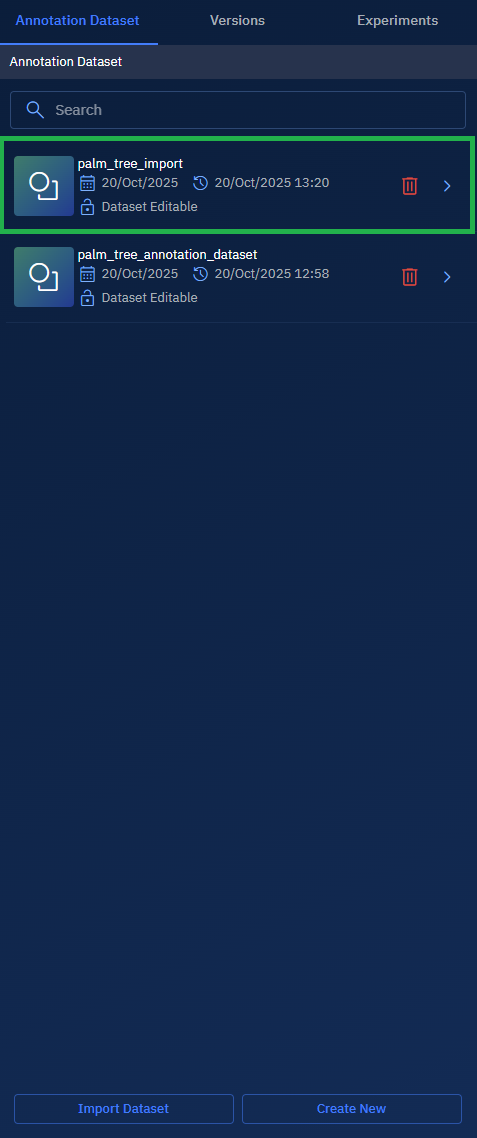 selecting annotation category