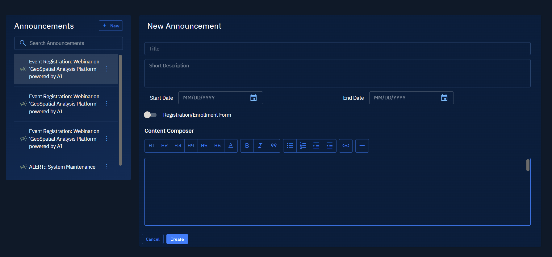 Editing_Announcements