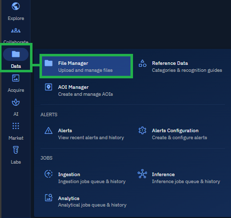 Accessing File Manager