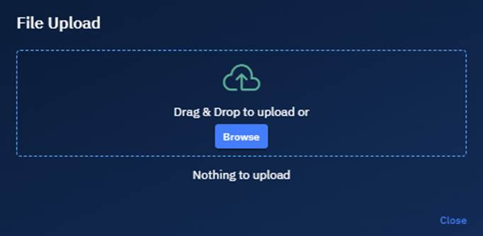 Adding Dataset to a Workspace