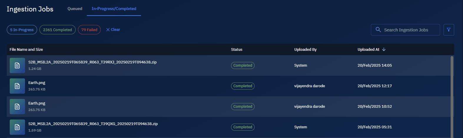 Filtering by Date Range