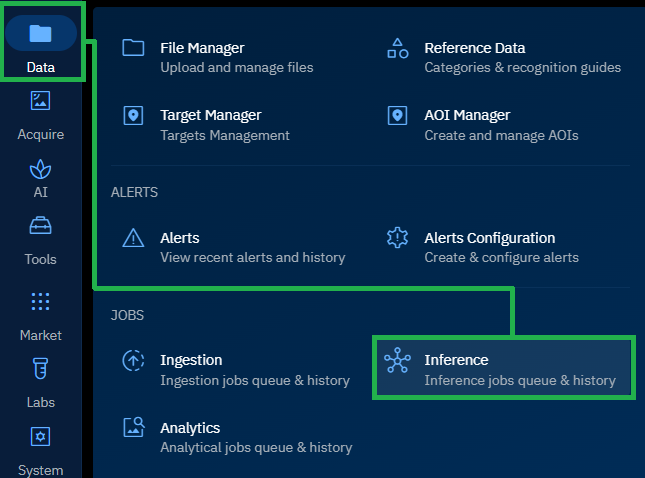 Accessing Inference Jobs