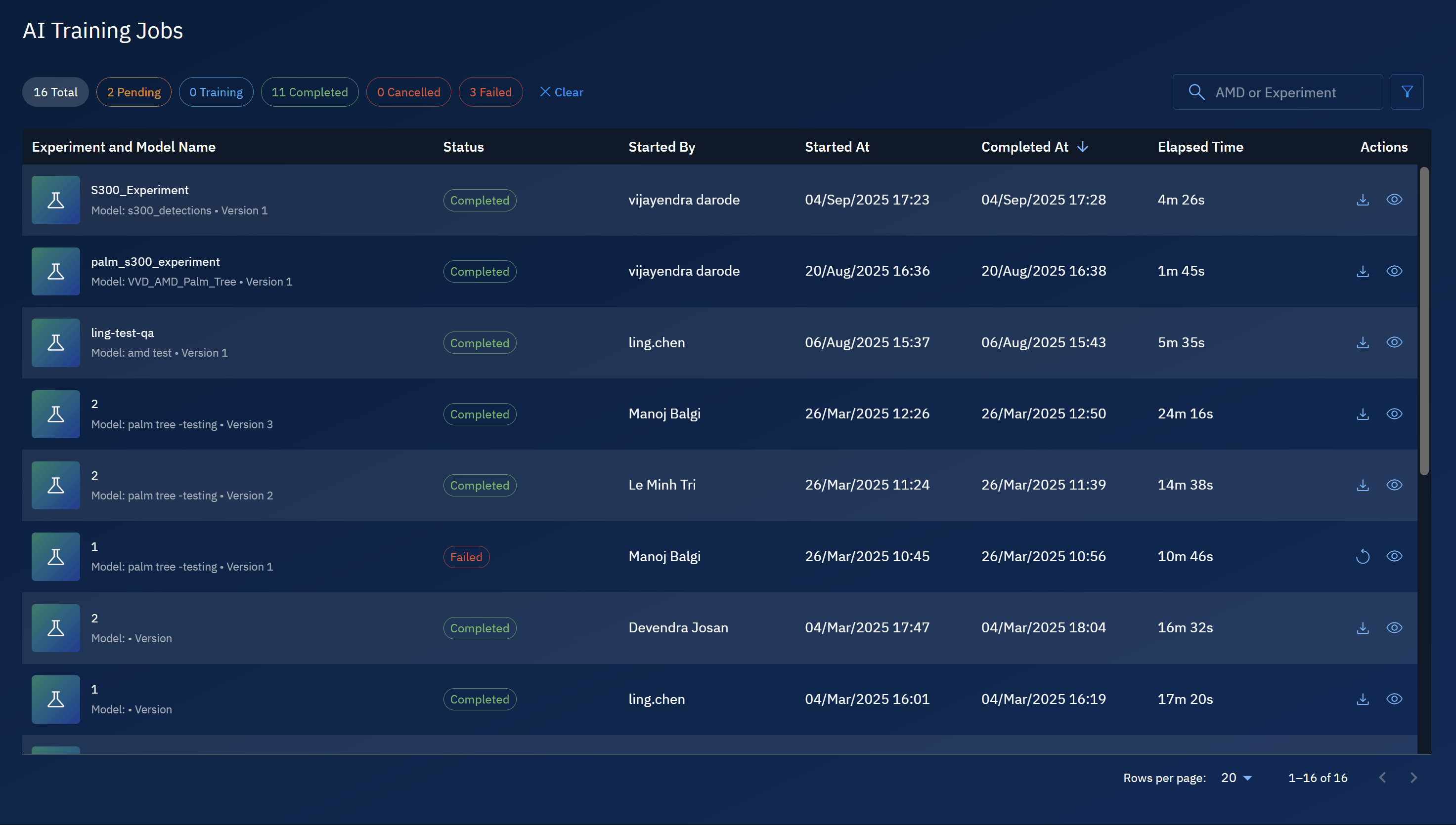 Action button AI Training