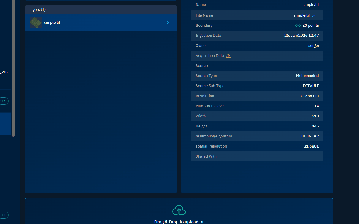 Changing Acquisition Date