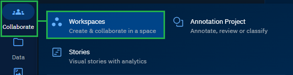 Accessing Workspaces Dashboard